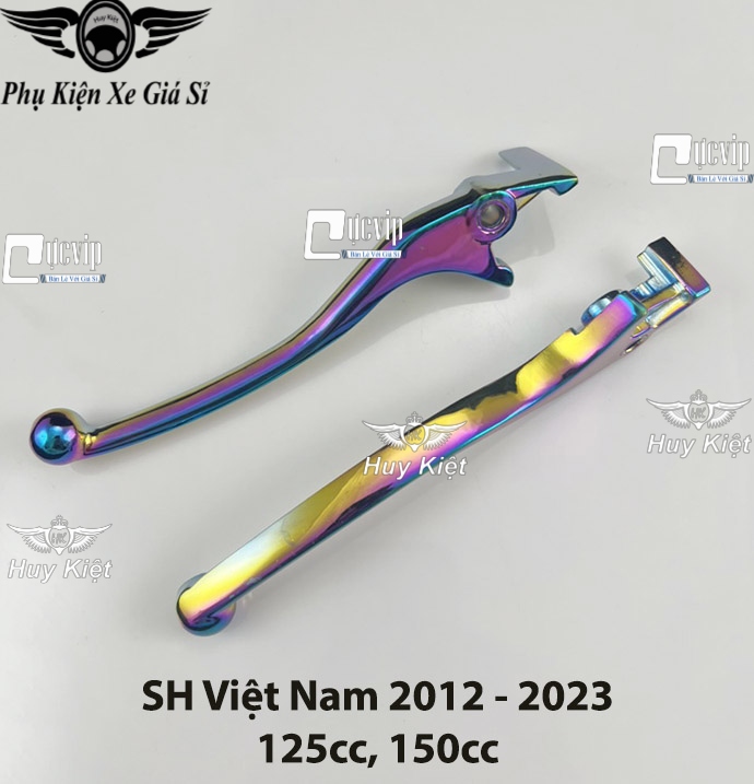 Cặp Tay Thắng Nhôm Xi Titan 7 Màu SH Việt Nam 2012 - 2023 125cc, 150cc MS6547