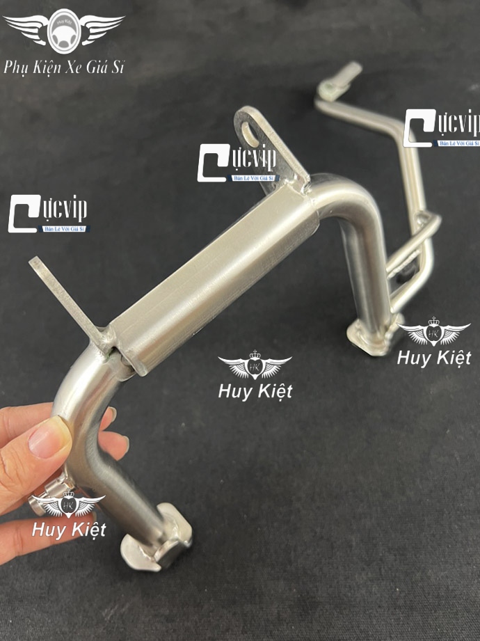 VM Chân Chống Đứng Inox 304 Gắn VESPA (Không Kèm Cốt Và Lò Xo) MS6552