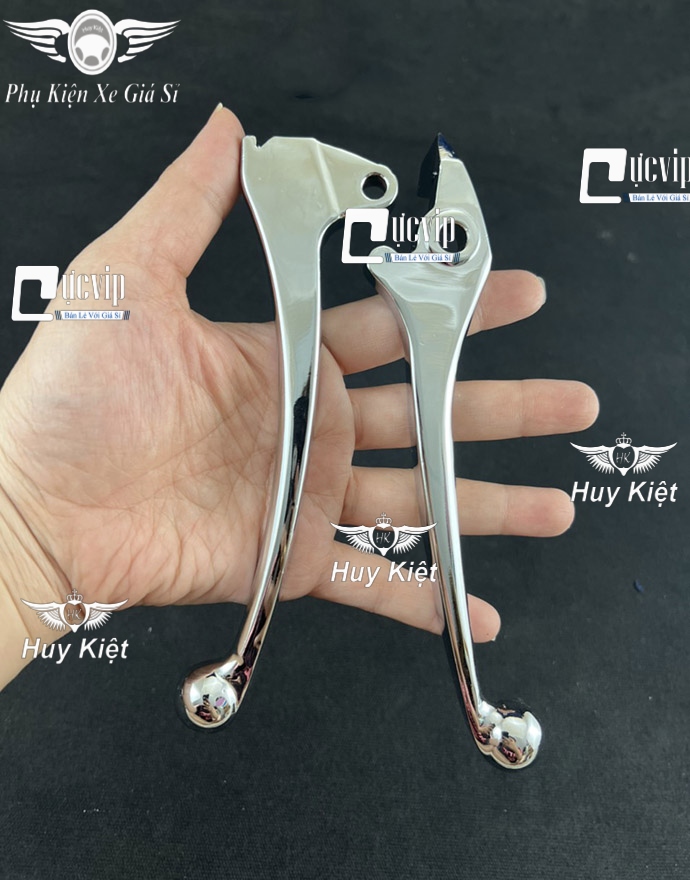 Cặp Tay Thắng AirBlade AB 2020 - 2021 125cc 150cc Xi NiKen Bóng Loáng, Hàng Chuẩn Đẹp M6555