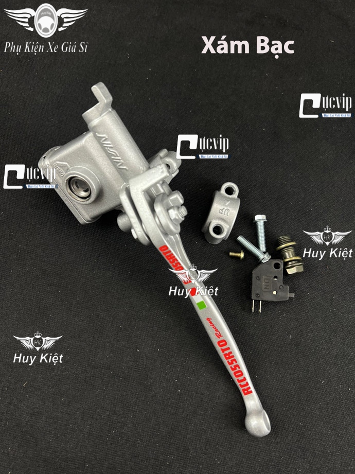 Tay Thắng Dầu Wave Nhỏ, Future, Wave S110 Mod Chữ Rccossrto Sơn Tĩnh Điện Mờ MS6558