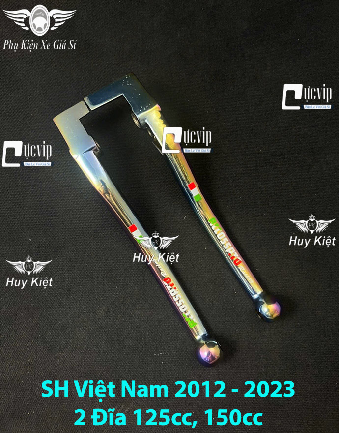 (Chữ 7 Màu) Cặp Tay Thắng Mod Chữ RCCOSSRTO Xi Titan 7 Màu Vario, Click, AB, Vision, SH VN, Exciter, Winner, Raider Fi, Satria, Mio, Luvias, Nouvo MS6565