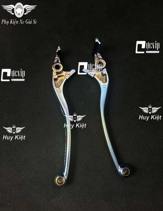 (Chữ 7 Màu) Cặp Tay Thắng Mod Chữ RCCOSSRTO Xi Titan 7 Màu SH Việt Nam 2012 - 2023 2 Đĩa 125cc, 150cc MS6571