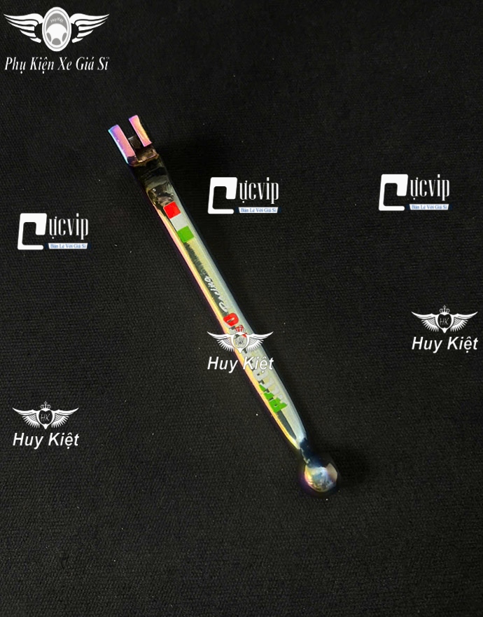 (Chữ 7 Màu) Tay Thắng Đùm Mod Chữ RCCOSSRTO Xi Titan 7 Màu Wave Nhỏ, Wave Cũ MS6576