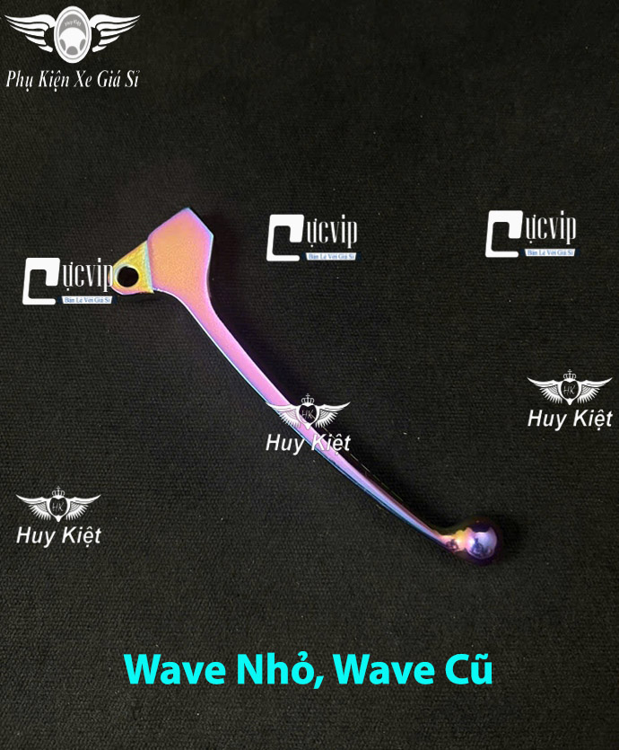 (Chữ 7 Màu) Tay Thắng Đùm, Thắng Đĩa Mod Chữ RCCOSSRTO Xi Titan 7 Màu Wave Nhỏ, Wave A 2017, Wave Thái, Blade, A, S, RS, RSX, ZX, Sirius Xăng Cơ, Si 50cc MS6577