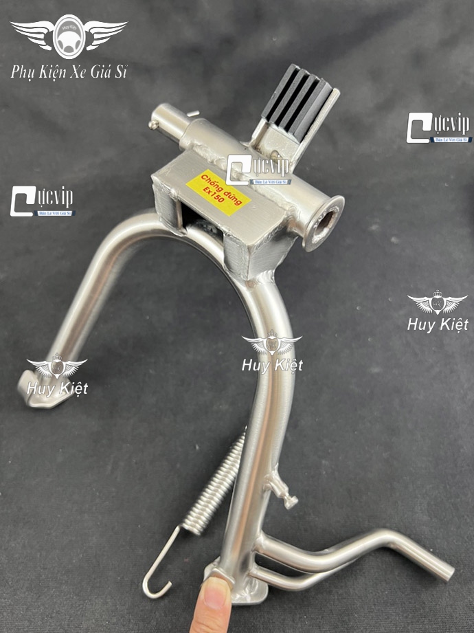 (Tặng Cốt + Lò Xo) Chân Chống Đứng Inox 304 Gắn Exciter 150, Exciter 155, Exciter 2015 - 2024 MS6580