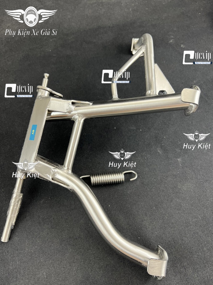 (Tặng Cốt + Lò Xo) Chân Chống Đứng Inox 304 Gắn AirBlade AB 2009 - 2014, Vision Cũ 2009 - 2013 MS6581