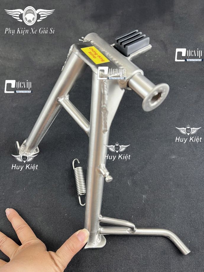 (Tặng Cốt + Lò Xo) Chân Chống Đứng Inox 304 Gắn Raider Fi, Satria Fi MS6582
