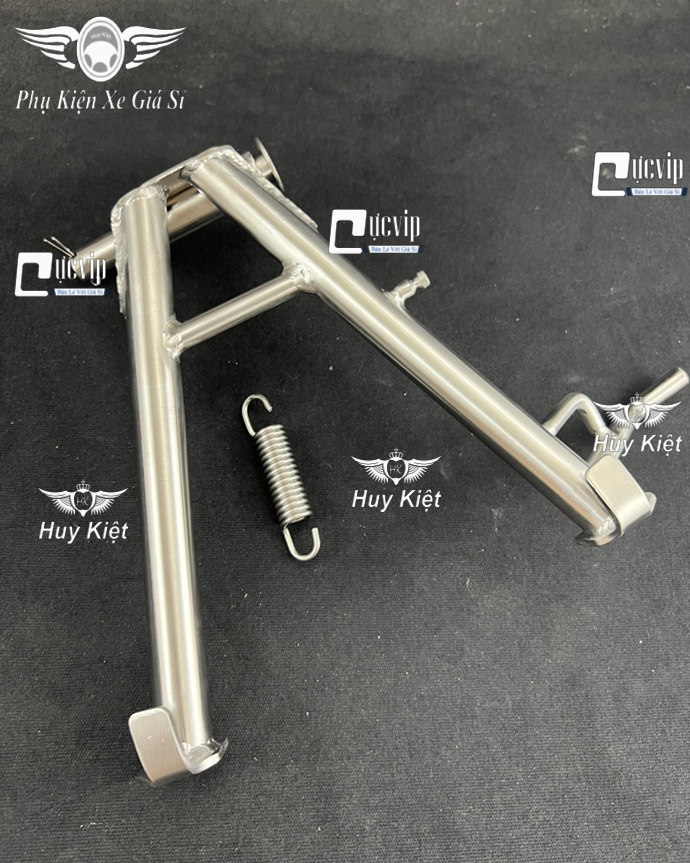 (Tặng Cốt + Lò Xo) Chân Chống Đứng Inox 304 Gắn Raider Fi, Satria Fi MS6582