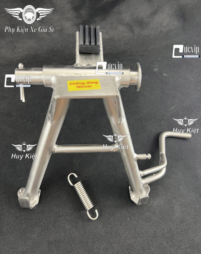 (Tặng Cốt + Lò Xo) Chân Chống Đứng Inox 304 Gắn Sonic 150, Winner V1 MS6584