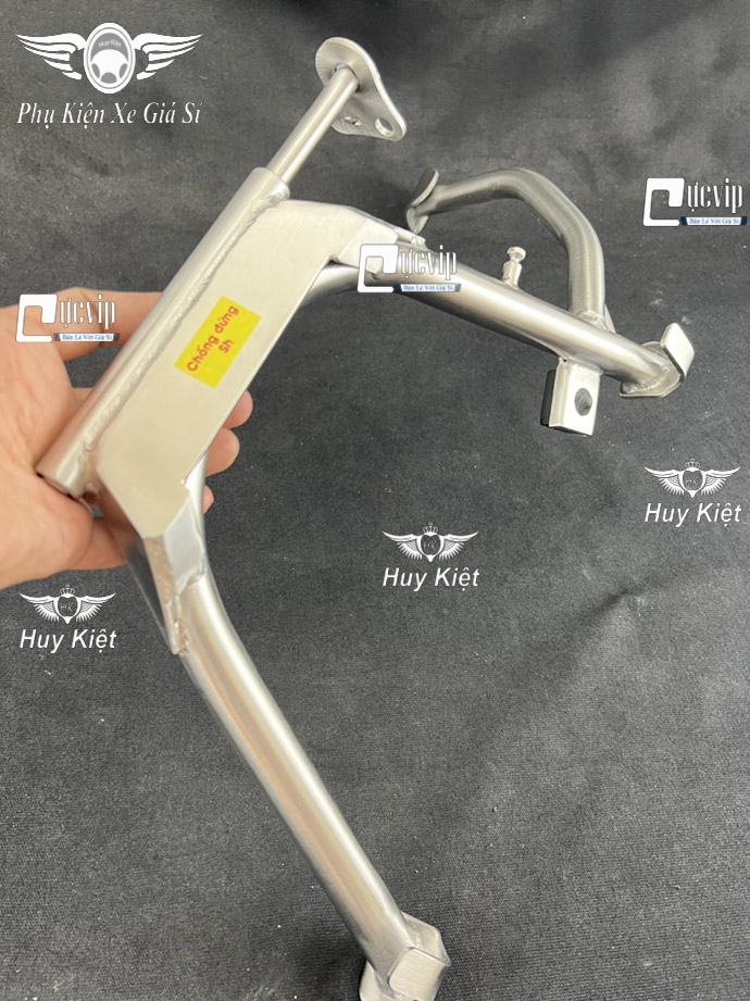 (Tặng Kèm Cốt) Chân Chống Đứng Inox 304 Gắn SH Việt Nam 2012 - 2024 MS6588