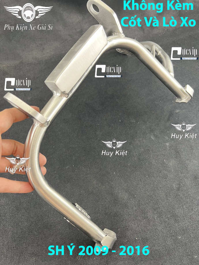 Chân Chống Đứng Inox 304 SH Ý 2009 - 2016 (Không Kèm Cốt Và Lò Xo) MS6589