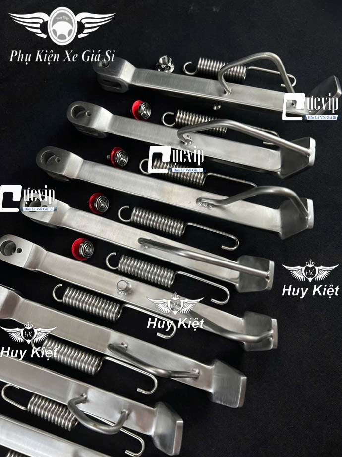 [Tặng Lò Xo + Ốc] Chân Chống Nghiêng Inox [Dẹp] Vario, AB, Vision, Dr, Wave, Win, Ex, Sonic, Raider, Satria, Sirius, Future, SH 2008-2019, Lead, SH Mode MS6594