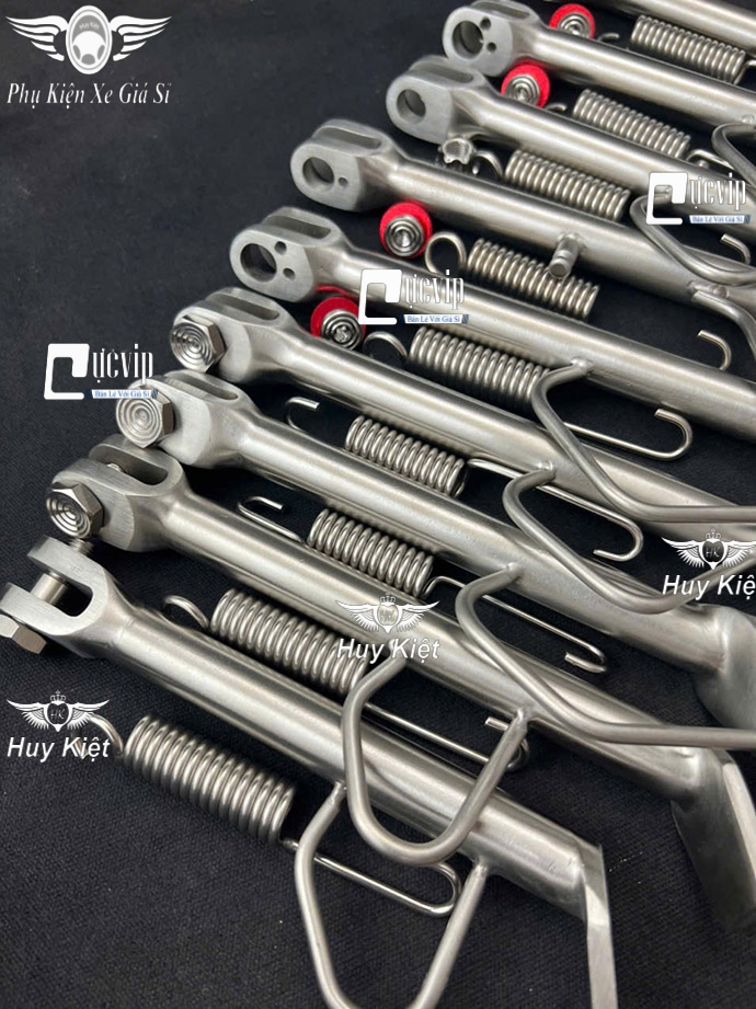 	[Kèm Ốc + Lò Xo] Chân Chống Nghiêng INOX 304 [Mẫu Theo Xe] Wave, Dr, Fu, Sirius, Vario, AB, Vision, Win, Ex, Sonic, Raider, Satria, SH, Lead, SH Mode MS6595