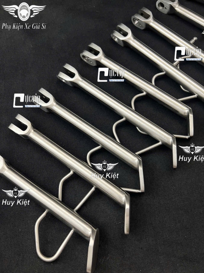 [Mẫu Theo Xe] Chân Chống Nghiêng INOX 304 Wave, Dr, Fu, Sirius, Vario, AB, Vision, Win, Ex, Sonic, Raider, Satria, SH, Lead, SH Mode MS6596