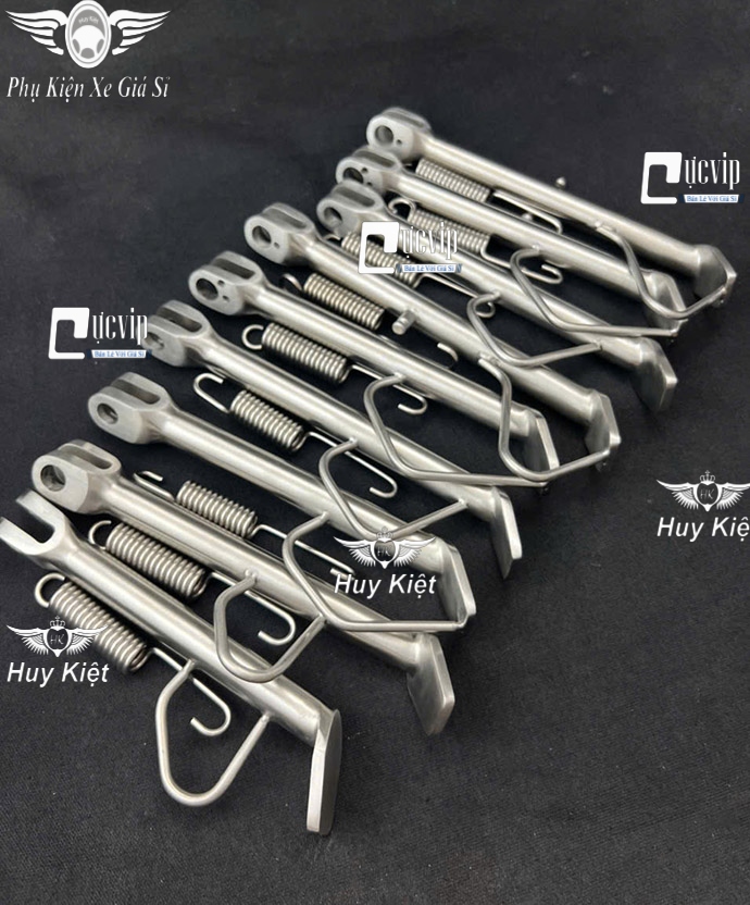 [Tặng Lò Xo] Chân Chống Nghiêng INOX 304 [Mẫu Theo Xe] Wave, Dr, Fu, Sirius, Vario, AB, Vision, Win, Ex, Sonic, Raider, Satria, SH, Lead, SH Mode MS6597