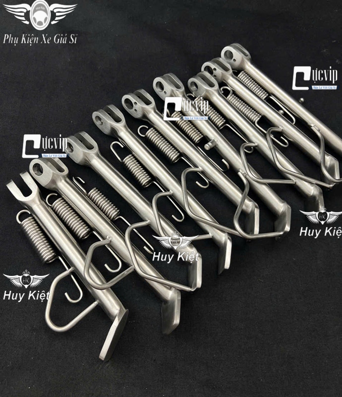[Tặng Lò Xo] Chân Chống Nghiêng INOX 304 [Mẫu Theo Xe] Wave, Dr, Fu, Sirius, Vario, AB, Vision, Win, Ex, Sonic, Raider, Satria, SH, Lead, SH Mode MS6597
