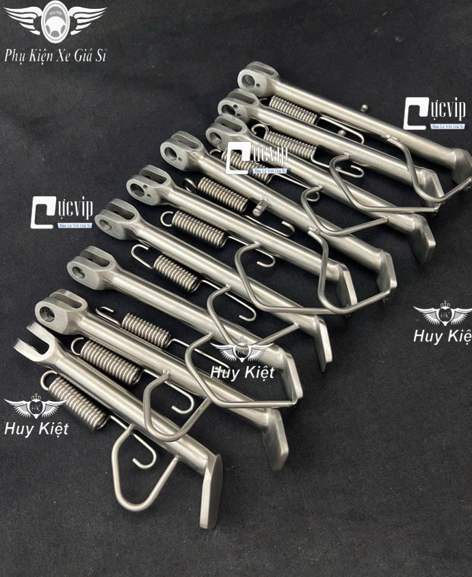 [Tặng Lò Xo] Chân Chống Nghiêng INOX 304 [Mẫu Theo Xe] Wave, Dr, Fu, Sirius, Vario, AB, Vision, Win, Ex, Sonic, Raider, Satria, SH, Lead, SH Mode MS6597