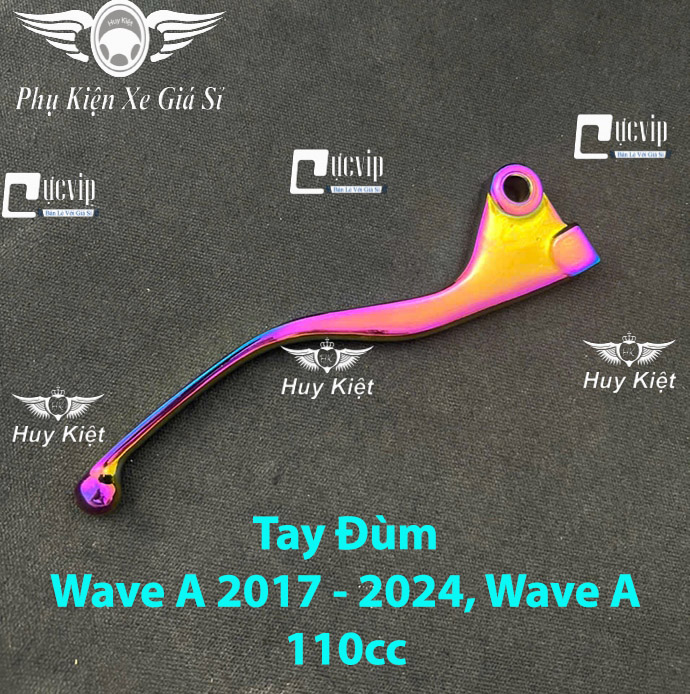 Tay Thắng Đùm, Thắng Đĩa Nhôm Xi Titan 7 Màu Wave Nhỏ, Wave A 2017, Wave Thái, Blade, A, S, RS, RSX, ZX, Sirius Xăng Cơ, Si 50cc MS6604