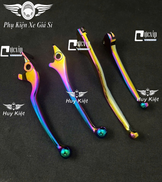 Tay Thắng Đùm, Thắng Đĩa Nhôm Xi Titan 7 Màu Wave Nhỏ, Wave A 2017, Wave Thái, Blade, A, S, RS, RSX, ZX, Sirius Xăng Cơ, Si 50cc MS6604