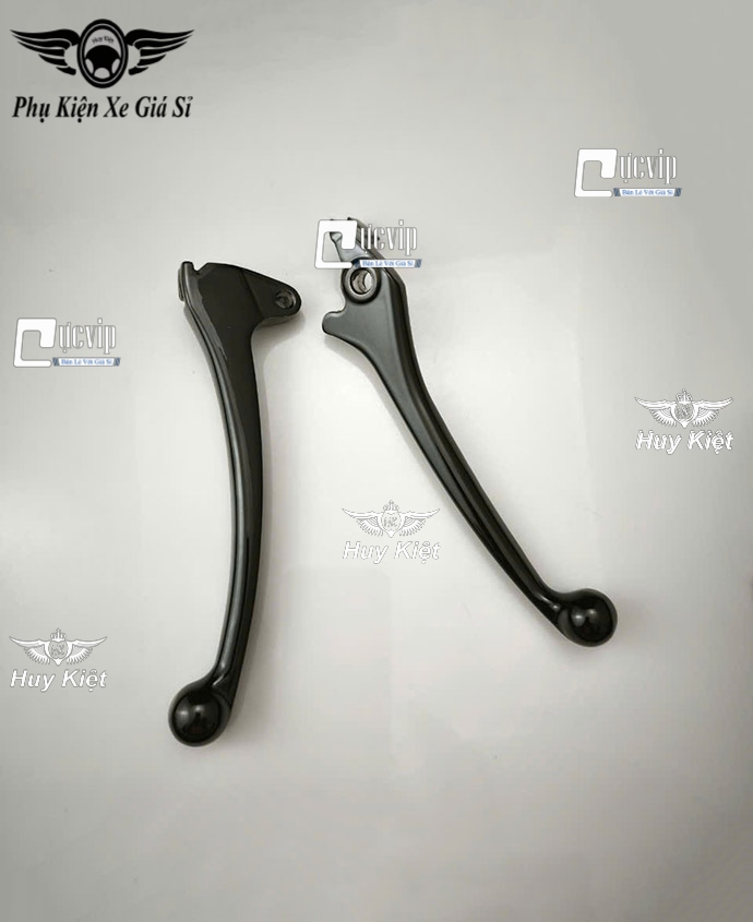 Cặp Tay Thắng Nhôm (Đen Bóng) AirBlade AB 160 ABS (Giá 1 Cặp) MS6608