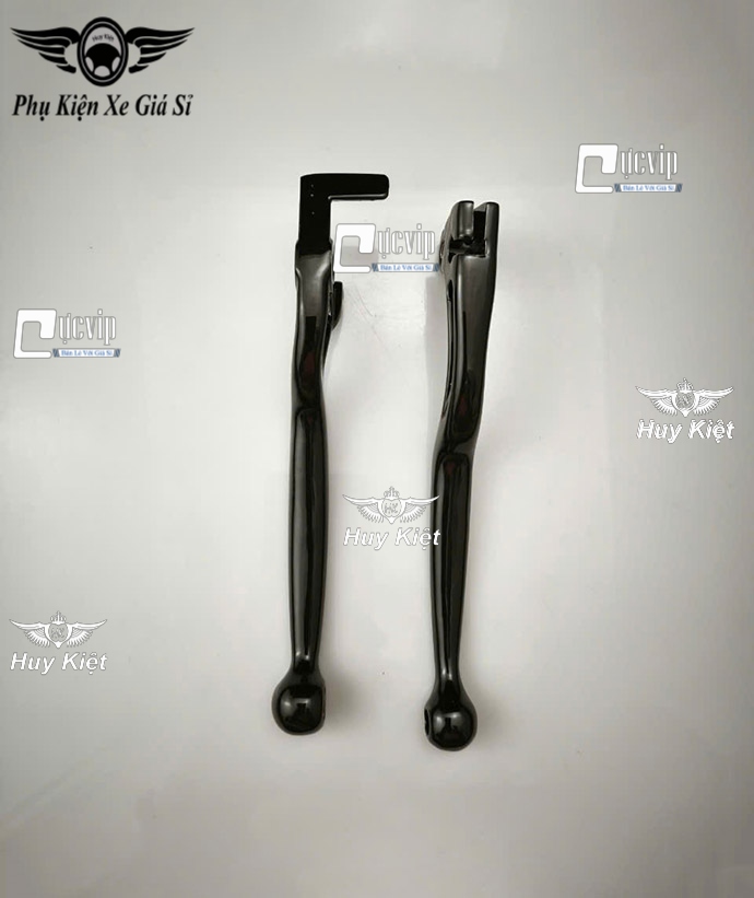 Cặp Tay Thắng Nhôm (Đen Bóng) Exciter 2010, Exciter 135, 150, 155 (Tay Thắng + Tay Côn) (1 Cặp) MS6610
