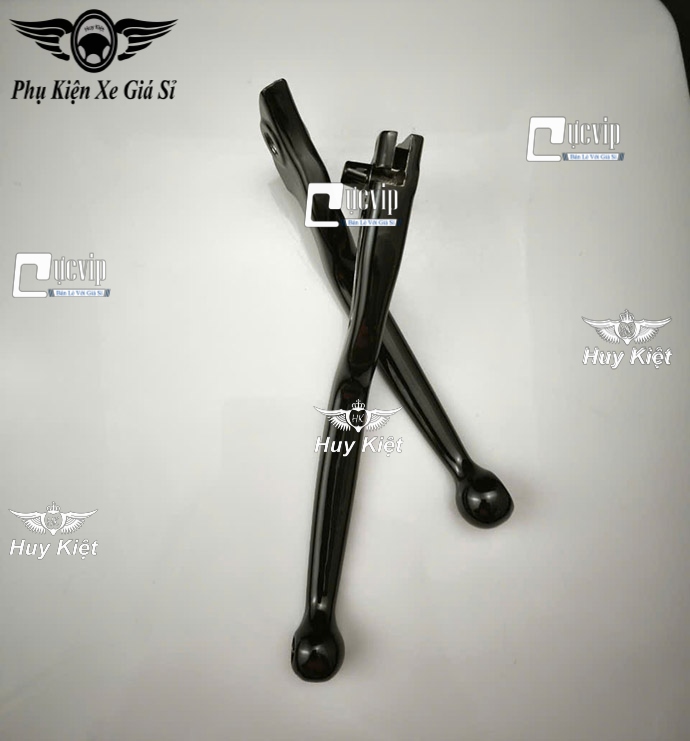 Cặp Tay Thắng Nhôm (Đen Bóng) Mio Ultimo, Luvias, Nouvo 4 - 5 - 6 (Giá 1 Cặp) MS6611