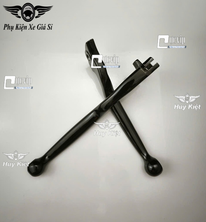 Cặp Tay Thắng Nhôm (Đen Bóng) Mio Ultimo, Luvias, Nouvo 4 - 5 - 6 (Giá 1 Cặp) MS6611