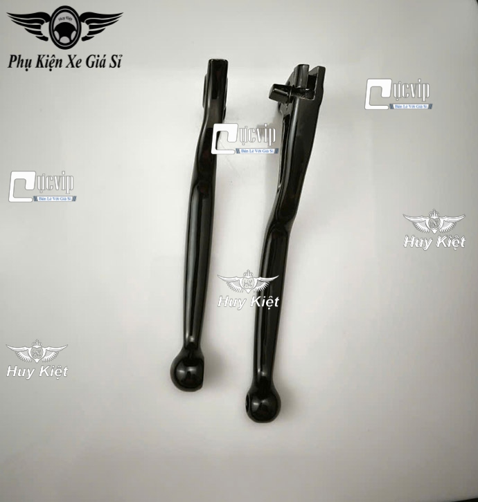 Cặp Tay Thắng Nhôm (Đen Bóng) Mio Ultimo, Luvias, Nouvo 4 - 5 - 6 (Giá 1 Cặp) MS6611