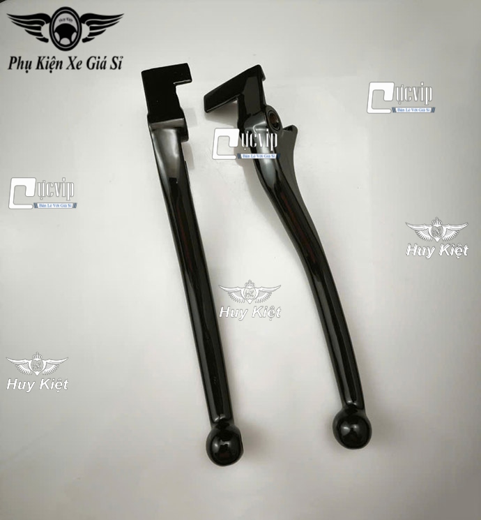 Cặp Tay Thắng Nhôm (Đen Bóng) SH Việt Nam 2012 - 2023 (2 Thắng Đĩa) (125cc, 150cc) (Giá 1 Cặp) MS6614