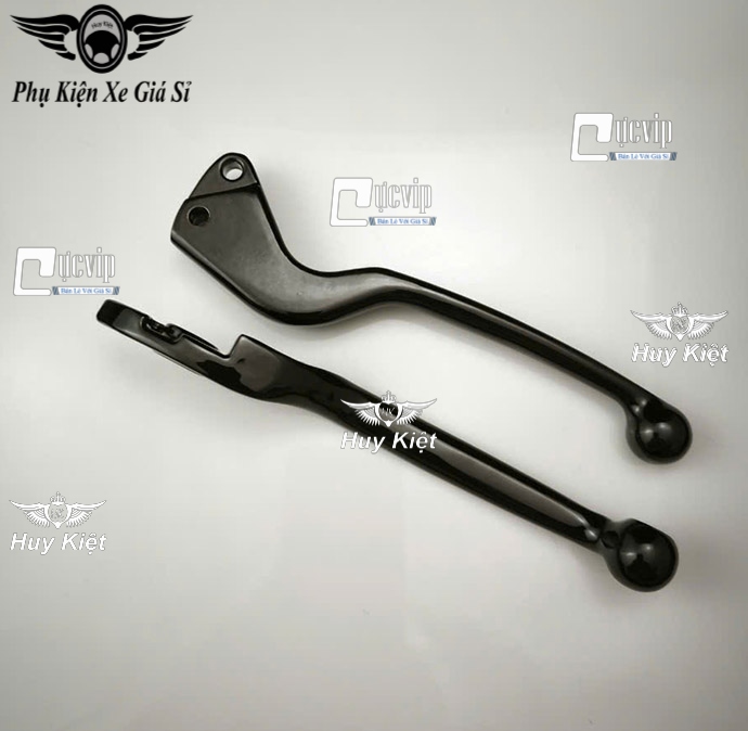 Cặp Tay Thắng Nhôm (Đen Bóng) Vision 2021 - 2024, AirBlade AB 2023 - 2024 (125cc) (CBS) (Giá 1 Cặp) MS6617