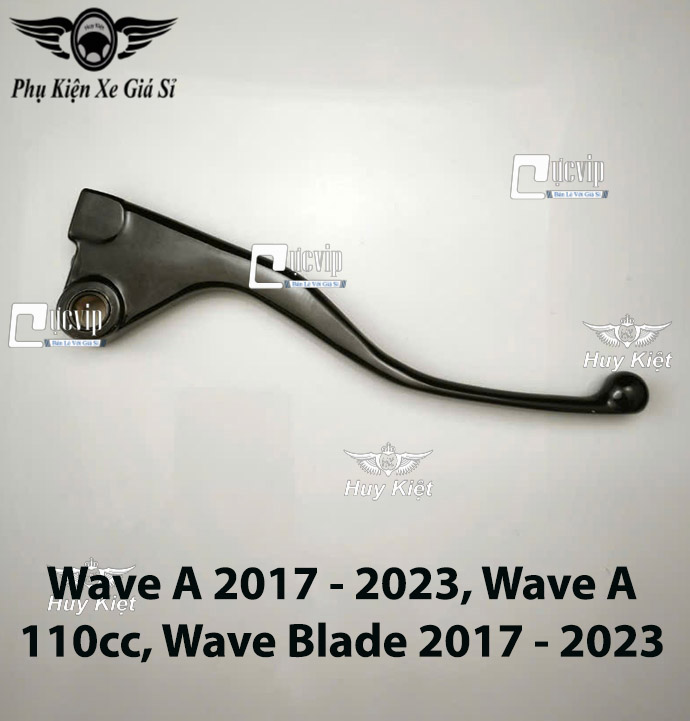 Tay Thắng Đùm, Thắng Đĩa Nhôm (Đen Bóng) Wave Nhỏ, Wave A 2017, Wave Thái, Blade, A, S, RS, RSX, ZX, Sirius Xăng Cơ, Si 50cc MS6619