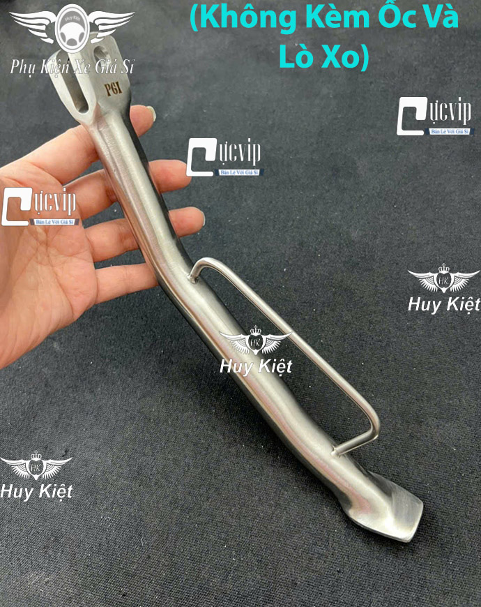 Chân Chống Nghiêng Inox 304 Gắn Xe Yamaha PG-1 (Không Kèm Ốc Và Lò Xo) MS6627
