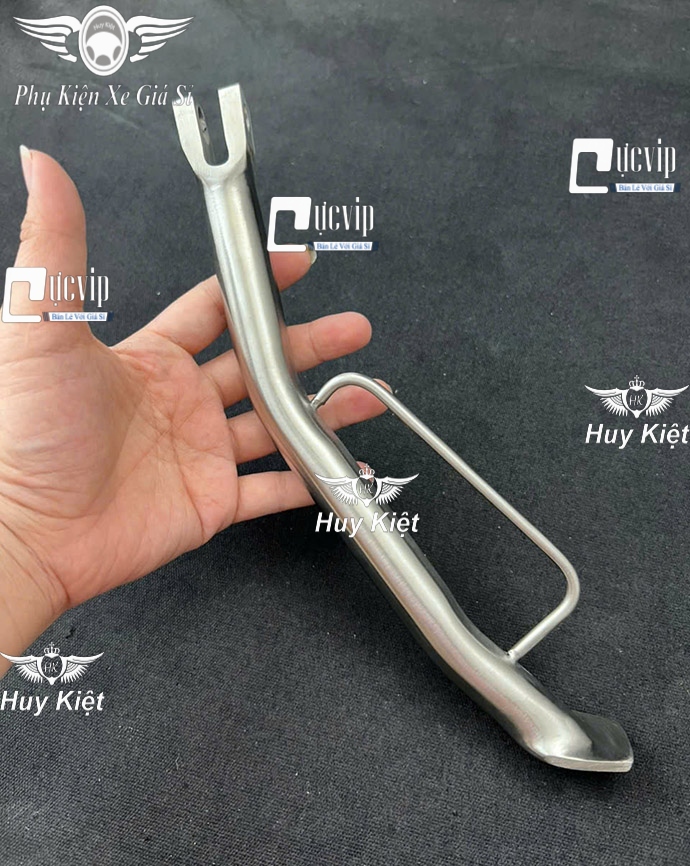Chân Chống Nghiêng Inox 304 Gắn Xe Yamaha PG-1 (Không Kèm Ốc Và Lò Xo) MS6627