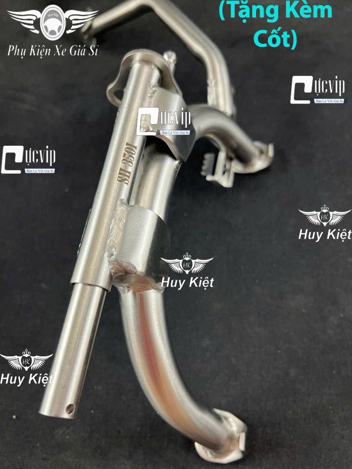 (Tặng Kèm Cốt) Chân Chống Đứng Inox 304 Gắn SH 350i MS6629