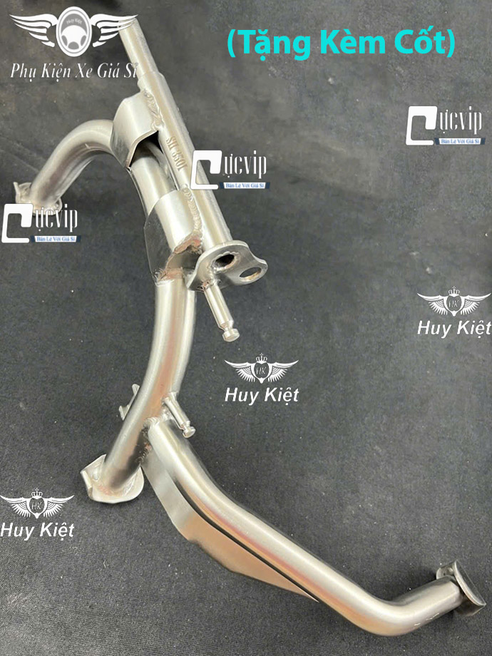 (Tặng Kèm Cốt) Chân Chống Đứng Inox 304 Gắn SH 350i MS6629