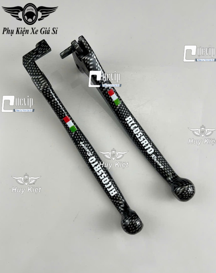 (TỔ ONG) Cặp Tay Thắng Carbon TỔ ONG Mod Chữ Rccossrto Gắn AirBlade AB 160 ABS MS6633