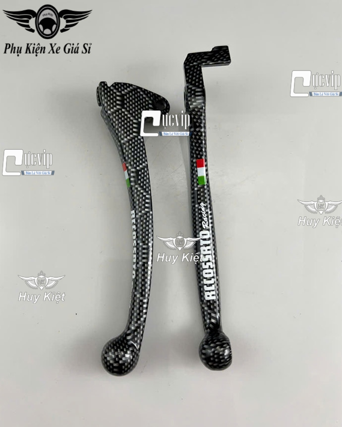 (TỔ ONG) Cặp Tay Thắng Carbon TỔ ONG Mod Chữ Rccossrto Gắn AirBlade AB 160 ABS MS6633