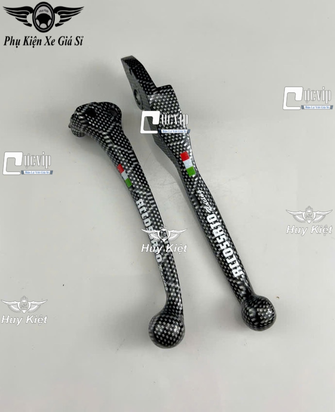 (TỔ ONG) Cặp Tay Thắng Carbon TỔ ONG Mod Chữ Rccossrto Gắn SH 2008, PS, Dylan MS6636