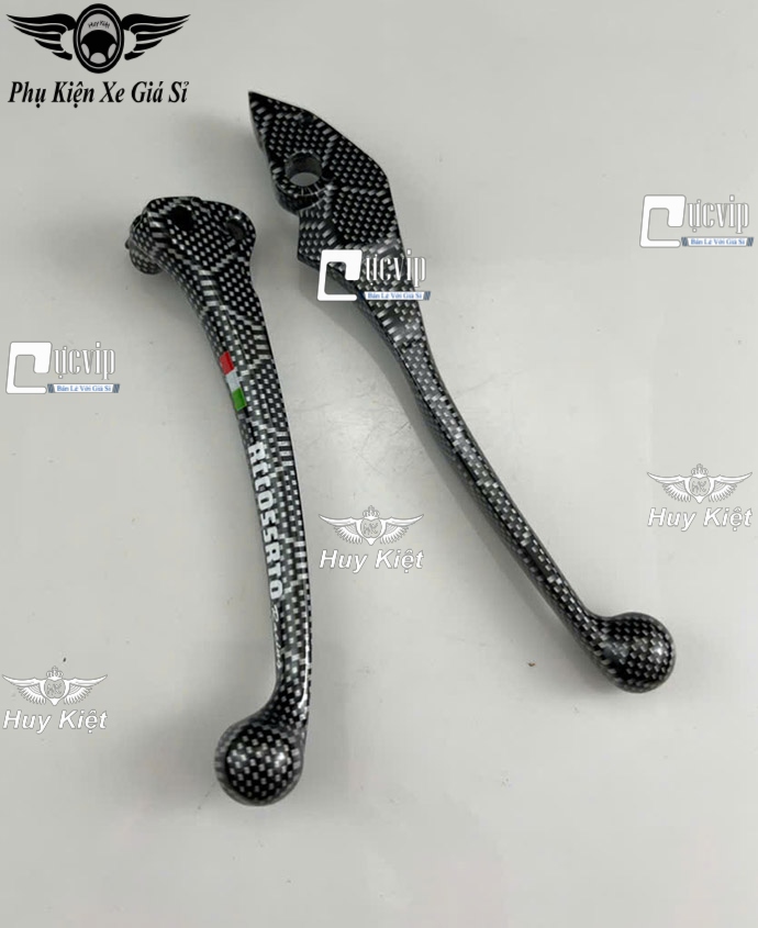 (TỔ ONG) Cặp Tay Thắng Carbon TỔ ONG Mod Chữ Rccossrto Gắn SH 2008, PS, Dylan MS6636
