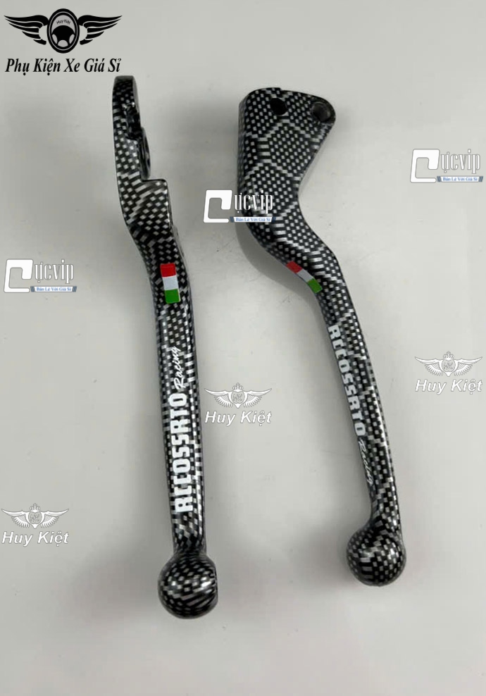 (TỔ ONG) Cặp Tay Thắng Carbon TỔ ONG Mod Chữ Rccossrto Gắn Vision 2021 - 2024, AirBlade AB 2023 - 2024 125cc ACS MS6638