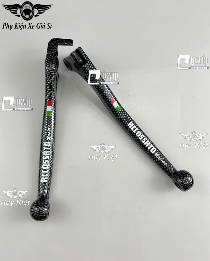 (TỔ ONG) Cặp Tay Thắng Carbon TỔ ONG Mod Chữ Rccossrto Gắn Winner, Winner V1, Winner X V2 V3 MS6639