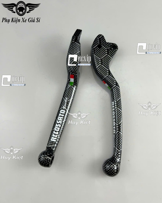 (TỔ ONG) Cặp Tay Thắng Carbon TỔ ONG Mod Chữ Rccossrto Gắn Xe Vario 2018 - 2021, Vario 2022 - 2025 125cc MS6640