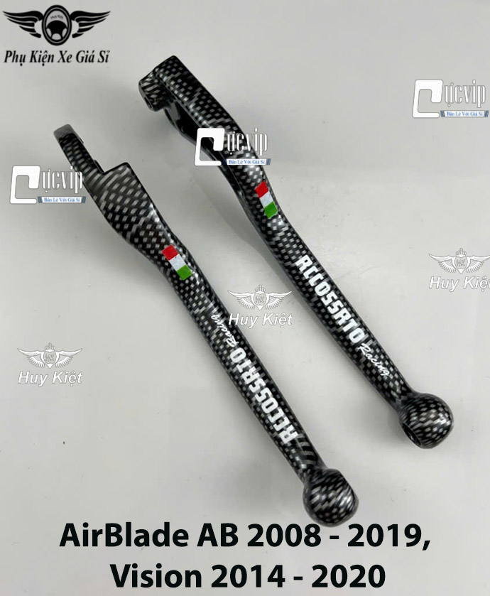 (TỔ ONG) Cặp Tay Thắng Carbon TỔ ONG Mod Chữ Rccossrto Gắn Vario, Click, AB, Vision, SH, Exciter, Winner, Raider, Satria, Mio, Luvias, Nouvo, Lead, PS, Dylan MS6642
