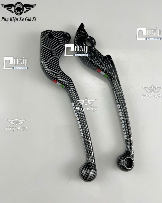 (TỔ ONG) Cặp Tay Thắng Carbon TỔ ONG Mod Chữ Rccossrto Gắn AirBlade AB 2008 - 2019, Vision 2014 - 2020 MS6643