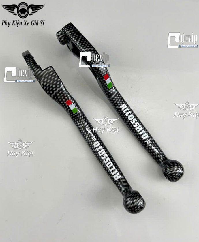 (TỔ ONG) Cặp Tay Thắng Carbon TỔ ONG Mod Chữ Rccossrto Gắn AirBlade AB 2008 - 2019, Vision 2014 - 2020 MS6643