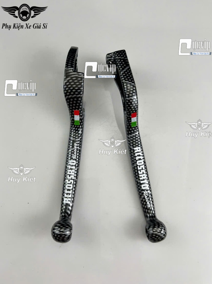 (TỔ ONG) Cặp Tay Thắng Carbon TỔ ONG Mod Chữ Rccossrto Gắn AirBlade AB 2008 - 2019, Vision 2014 - 2020 MS6643