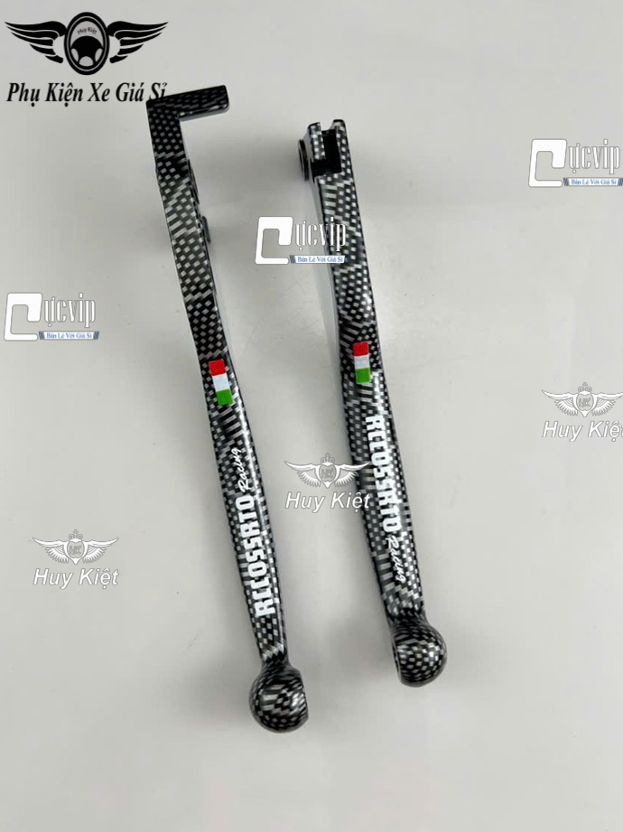(TỔ ONG) Cặp Tay Thắng Carbon TỔ ONG Mod Chữ Rccossrto Gắn Raider Fi, Satria 2018 - 2023, GSX-R150, S150-Bandit 150 MS6644