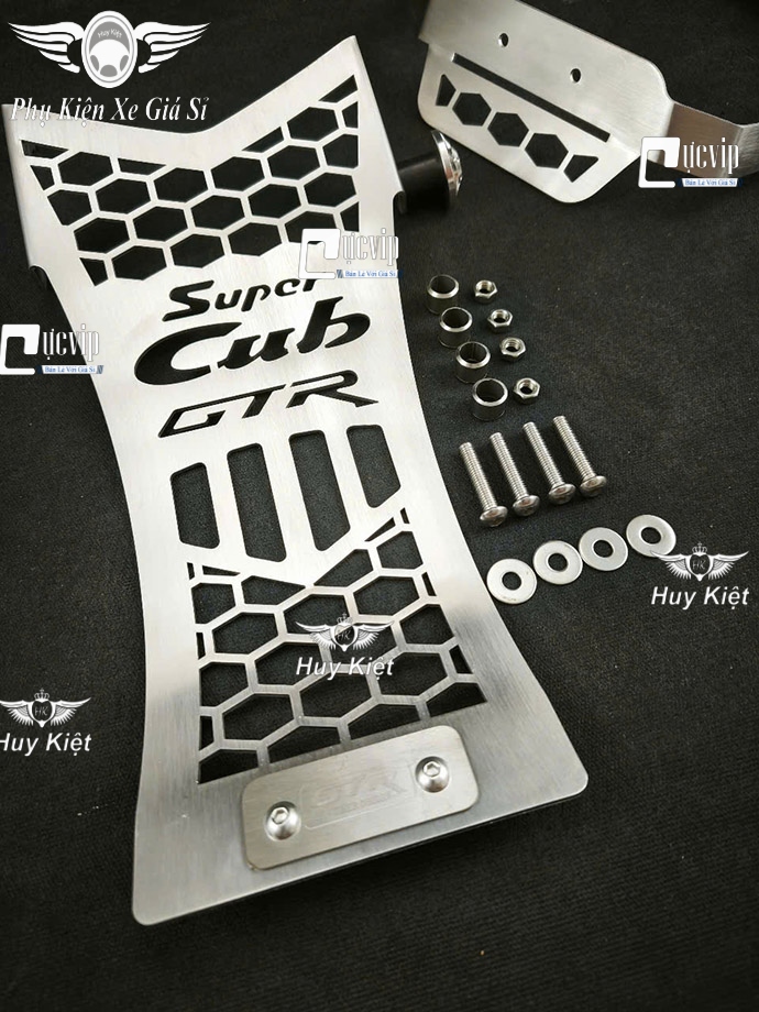 Baga Giữa Inox 304 Super Cub C125 2018 - 2025 GTR Hàng Cao Cấp MS6650