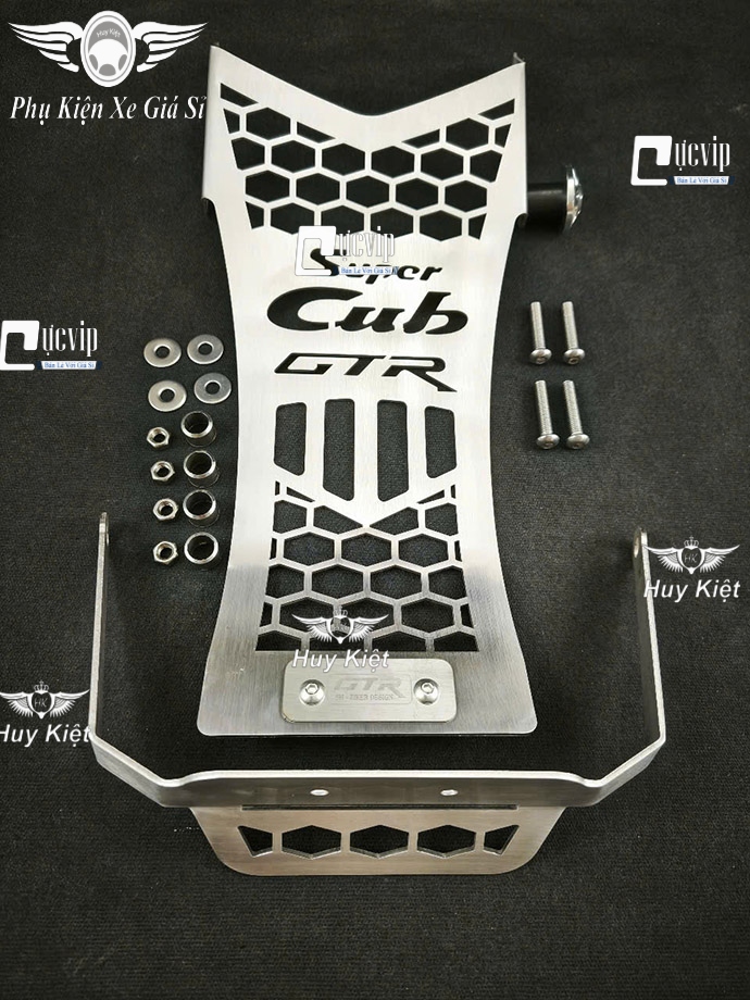 Baga Giữa Inox 304 Super Cub C125 2018 - 2025 GTR Hàng Cao Cấp MS6650