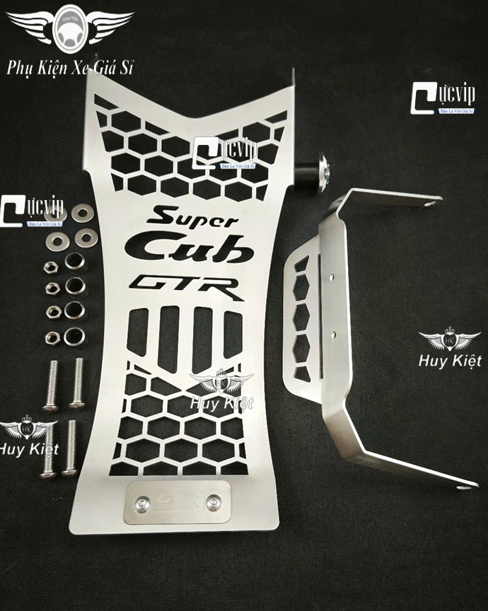 Baga Giữa Inox 304 Super Cub C125 2018 - 2025 GTR Hàng Cao Cấp MS6650